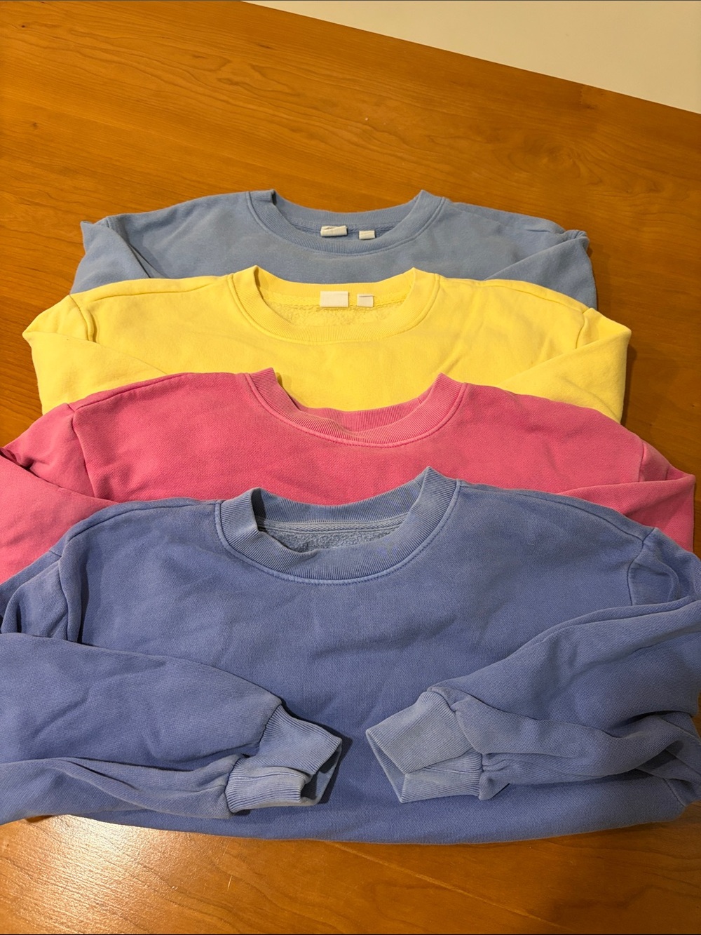 GAP Kids Sweatshirts - Blue, Yellow, Pink, Periwinkle